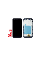 DISPLAY LG K11 PLUS X410 (COM ARO) PRETO