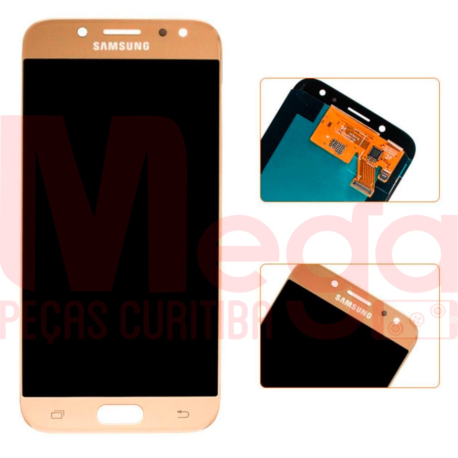 FRONTAL DISPLAY SAM J5 PRO J530 OLED (ORIGINAL CHINA) DOURADO Mega
